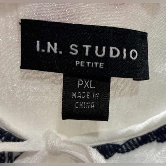 INC Studio Sleeveless Embroidered Top - Picture 6 of 7